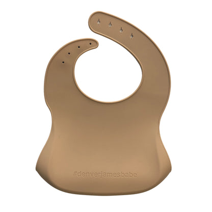 Silicone Bibs - Tan/Rad/Bro