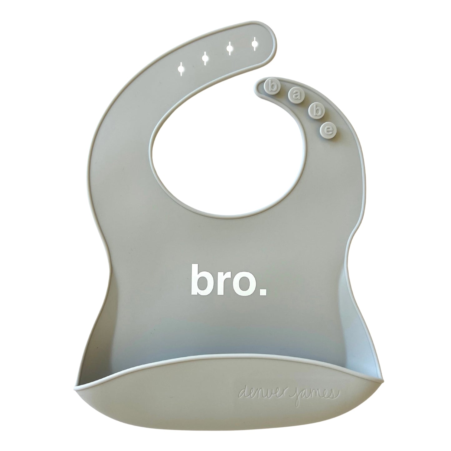 Silicone Bibs - Tan/Rad/Bro